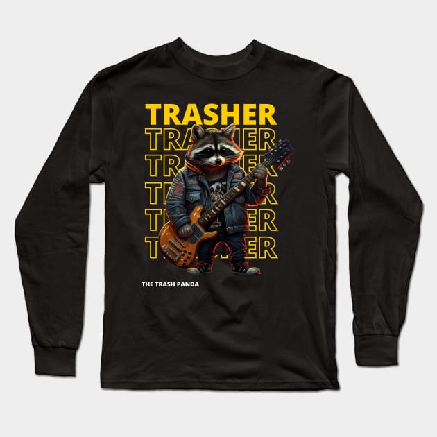 The Trash Panda Long Sleeve T-Shirt by Starry Street